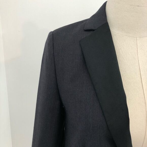 Karl Lagerfeld Wool Tuxedo Style Blazer FR 36 - Picture 7 of 8